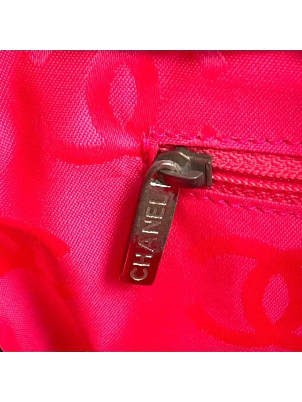 Chanel Cambon Line Tote CC Logo Handbag Leather Black - Picture 9 of 12